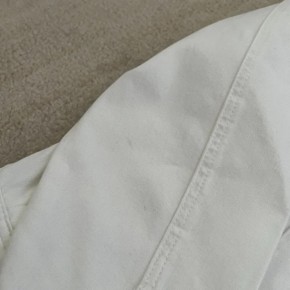 Liverpool White Denim Jeans Jacket 2X - Picture 9 of 12